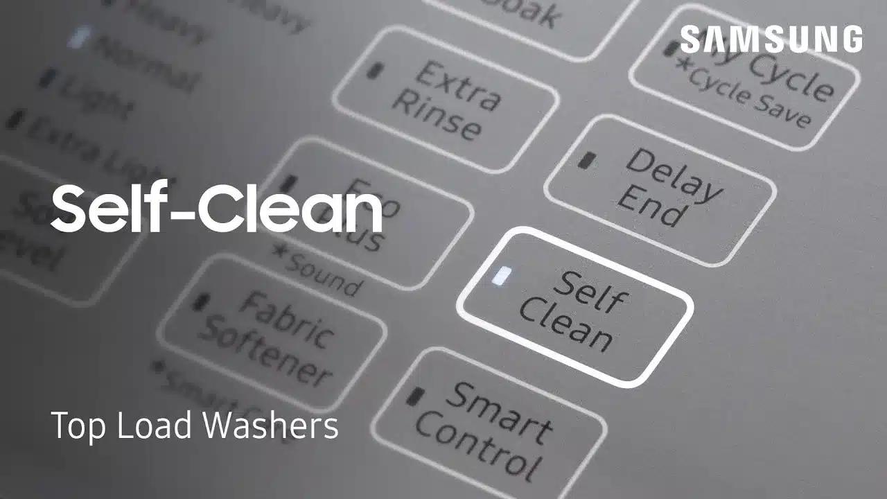 Samsung Washer Self Clean